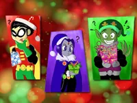 Teen Titans Christmas Stars image