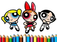 Powerpuff Girls Coloring image